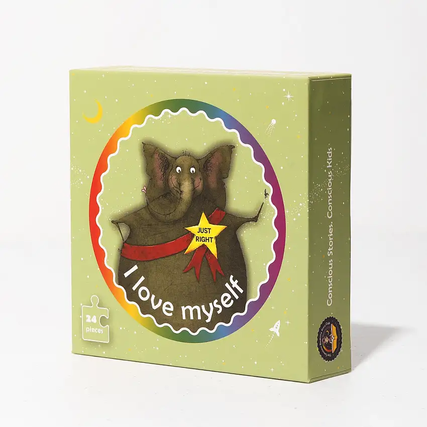 The Elephant Who Tried To Tiptoe Puzzle (24 Pcs)