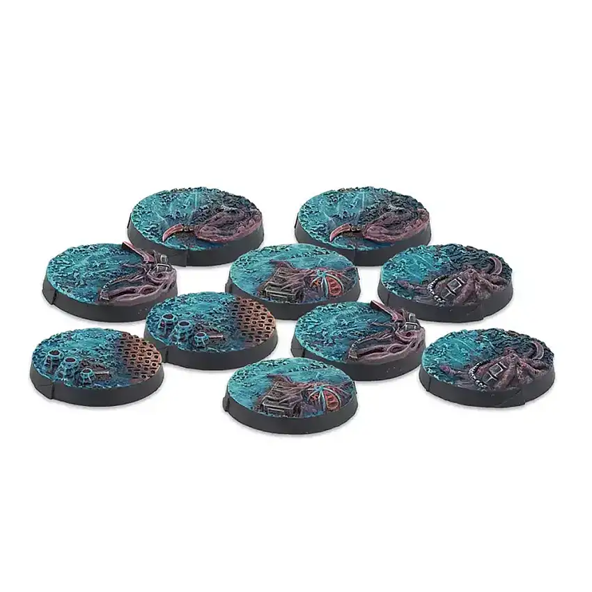 Infinity: 25mm Scenery Bases, Zeta Series (10) (Preorder)