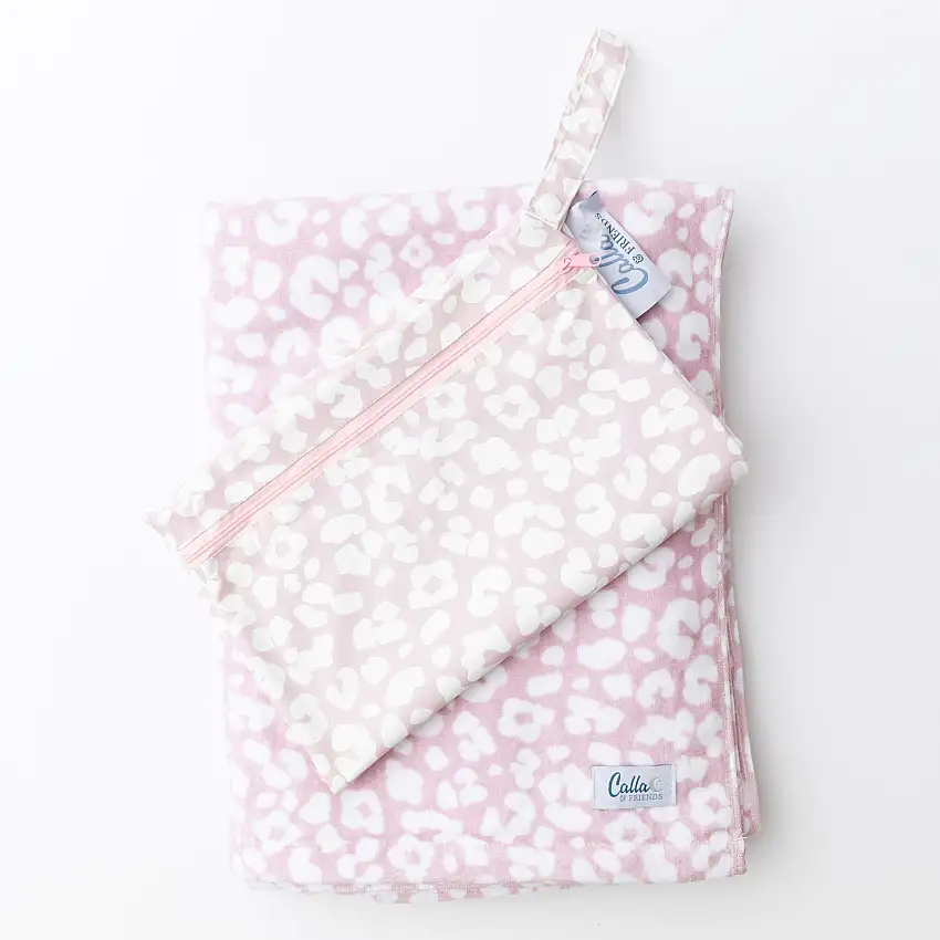 The Kenzie Beach Towel - Leopard