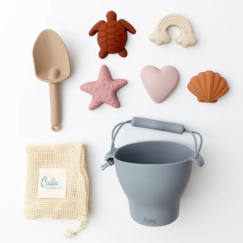 Hudson Silicone Beach Toy Set