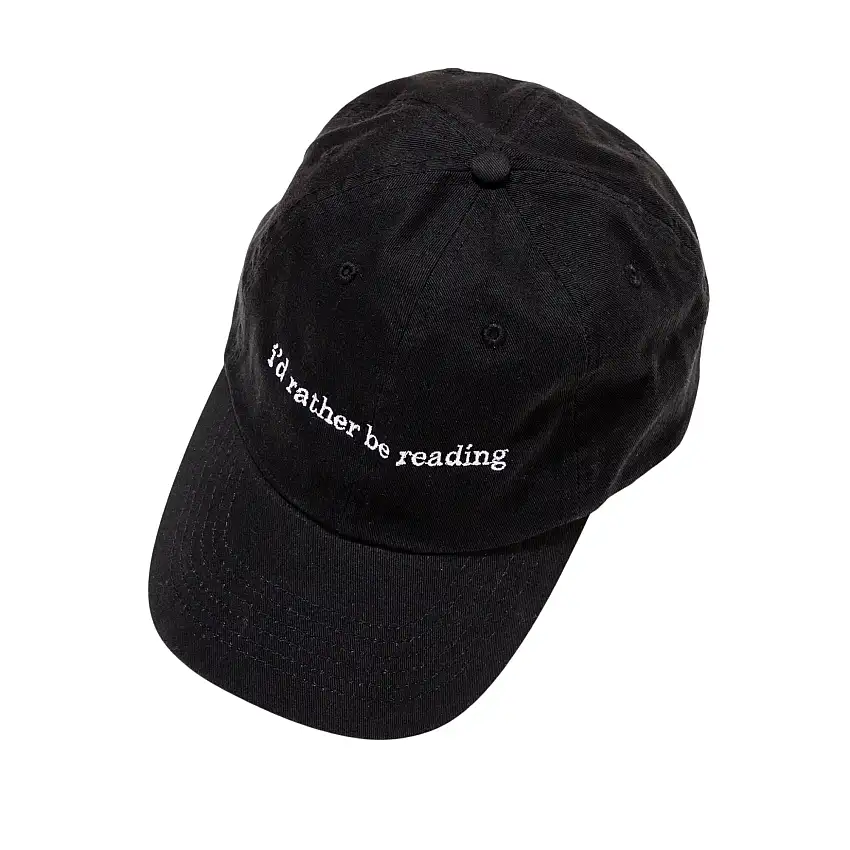 I'd Rather Be Reading Baseball Hat