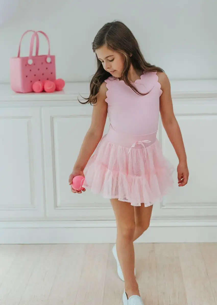 Ballet Pink Culver Athletic Dress