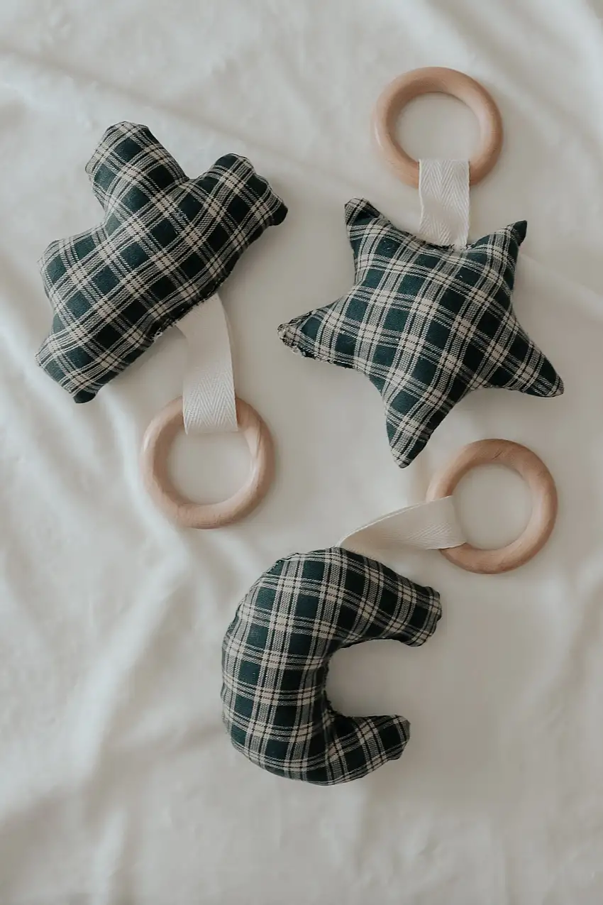 Pine Wooden Shape Teethers