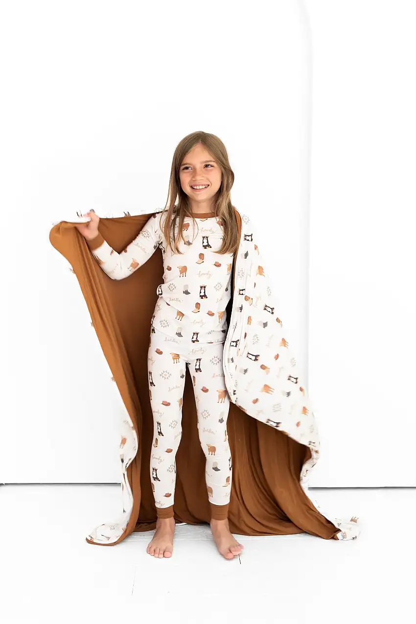 Bedtime Buckaroo Huggable Blanket