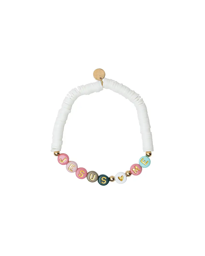 Jesus Loves Me Letter Bracelet