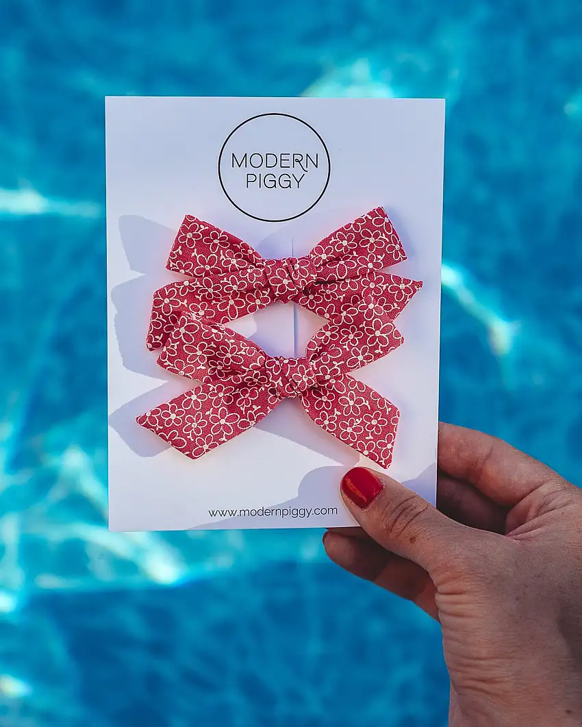 Bloomberry | Pigtail Set - Hand-tied Bow