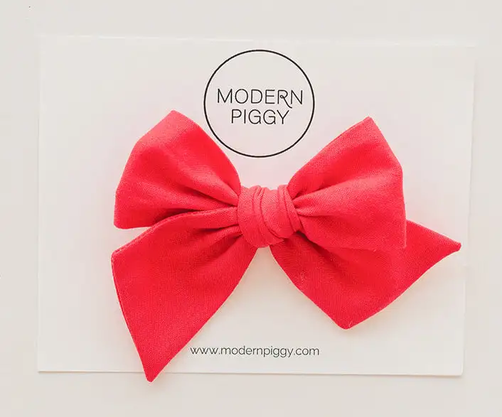 Valentine| Oversized Hand-tied Bow
