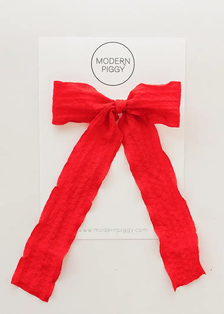 Rose | Statement Ribbon Bow