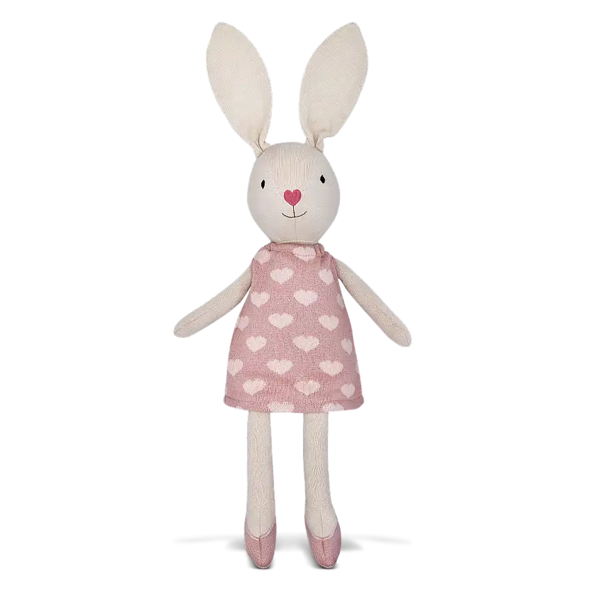 Knit Bunny Plush - Luella