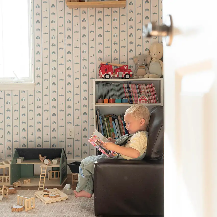 Charlie Wallpaper By Lauren Blair Hersey