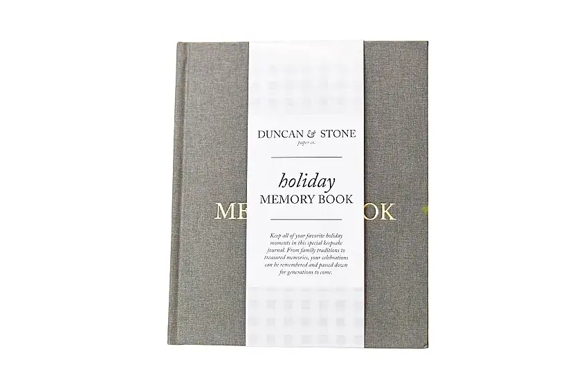 Holiday & Christmas Memory Book