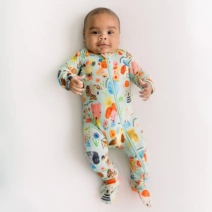 The Second-skin Footie | Mindful Doggos | "mental Health Matters"