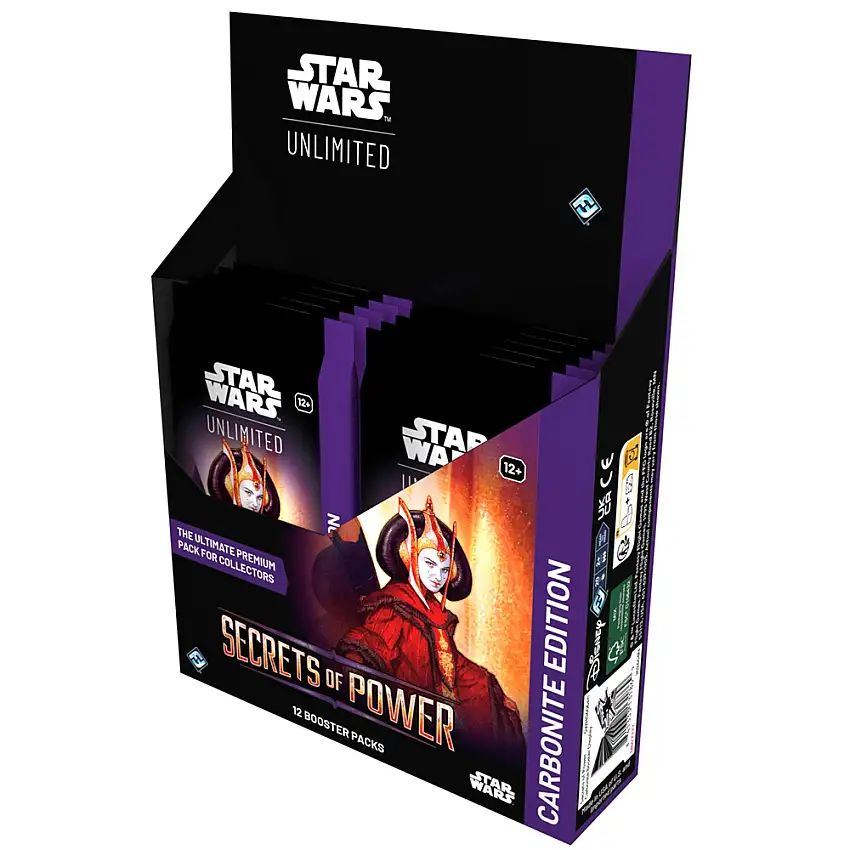 Star Wars Unlimited TCG: Secrets of Power - Carbonite Edition Booster Box (12) (Preorder)