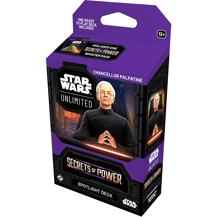 Star Wars Unlimited TCG: Secrets of Power - Spotlight Deck - Chancellor Palpatine (Preorder)