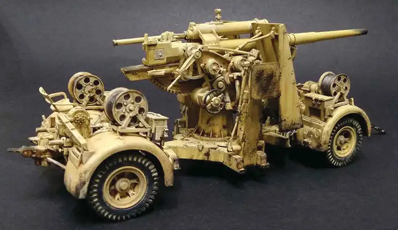 Forces Of Valor FV-801008B 1/32 Scale Flak 36 88mm Anti-Tank Gun