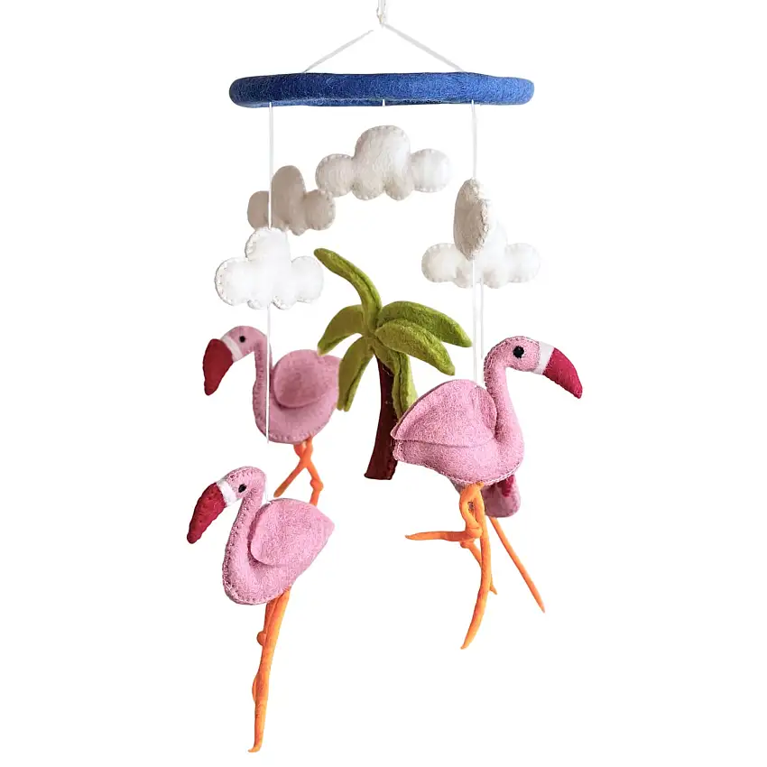 Flamingo Baby Mobile