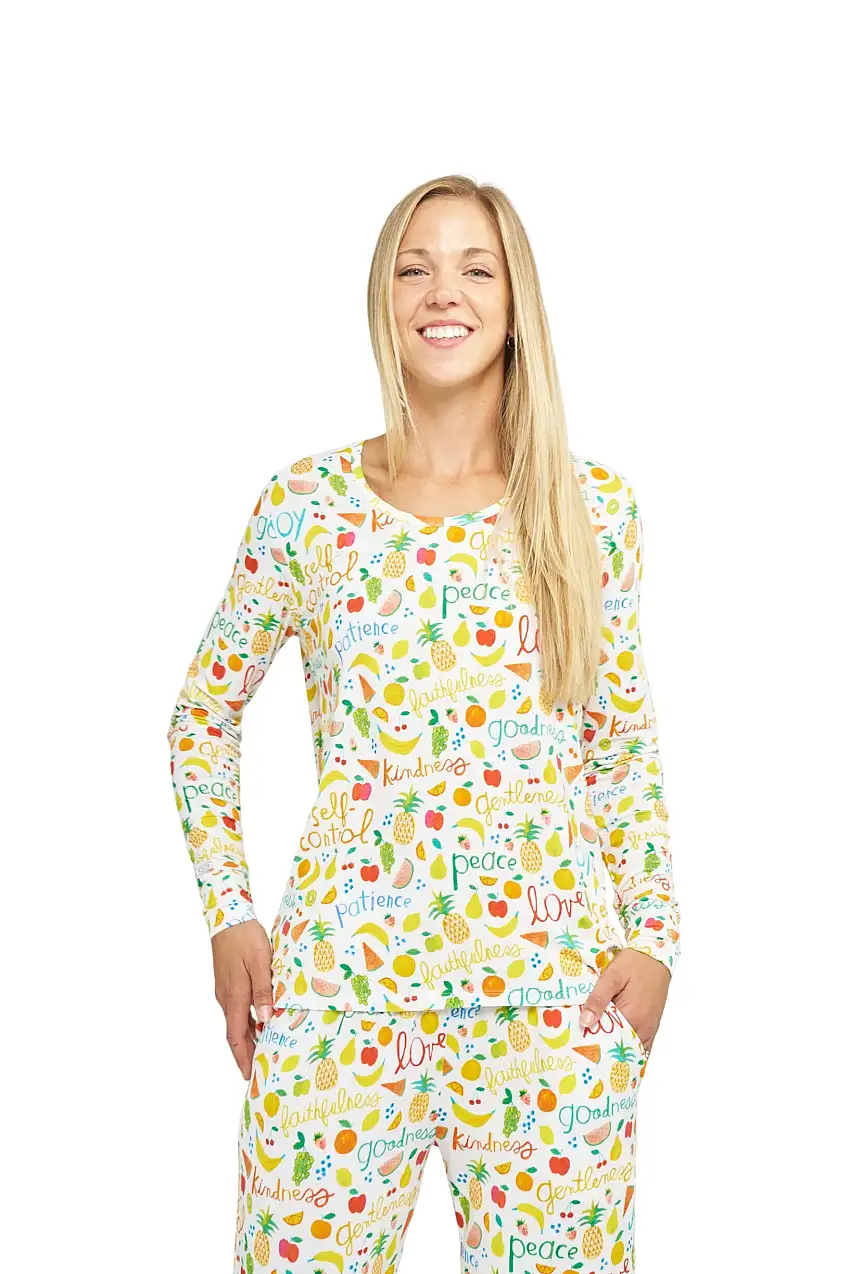 Fruit Of The Spirit Women's Pj Set Bamboo