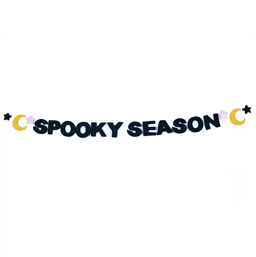 Spooky Season Felt Garland