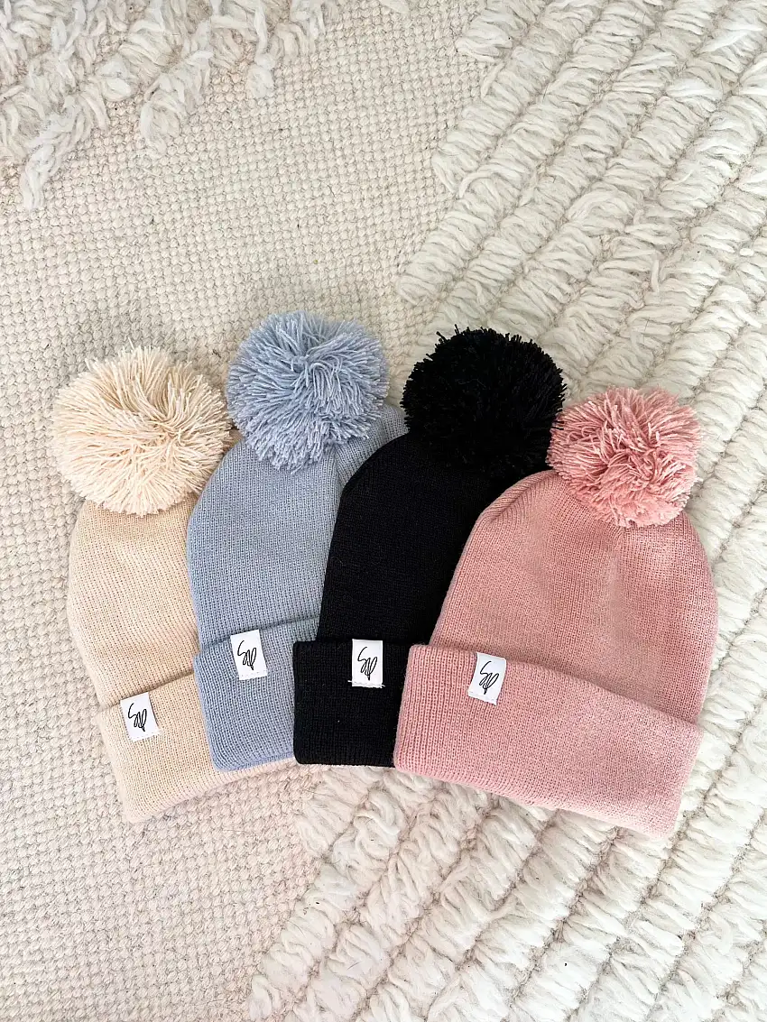 Pom Pom Beanie