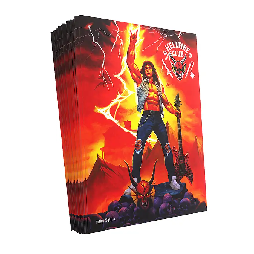Stranger Things: Hellfire Club Art Sleeves Eddie Munson (50) (Preorder)