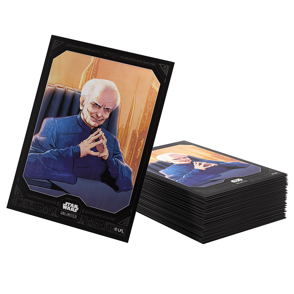 Star Wars Unlimited Sleeves: Chancellor Palpatine (Preorder)