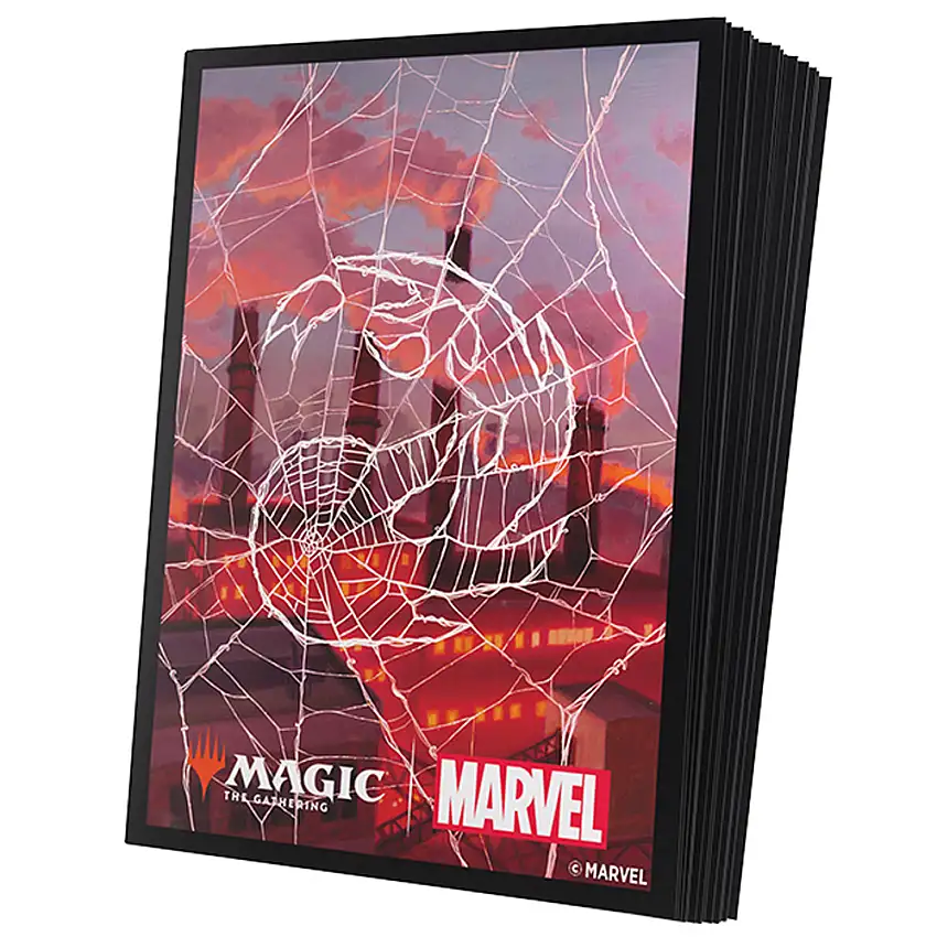 MTG Premium Art Sleeves: Marvel's Spider-Man - Mountain (105) (New Arrival)