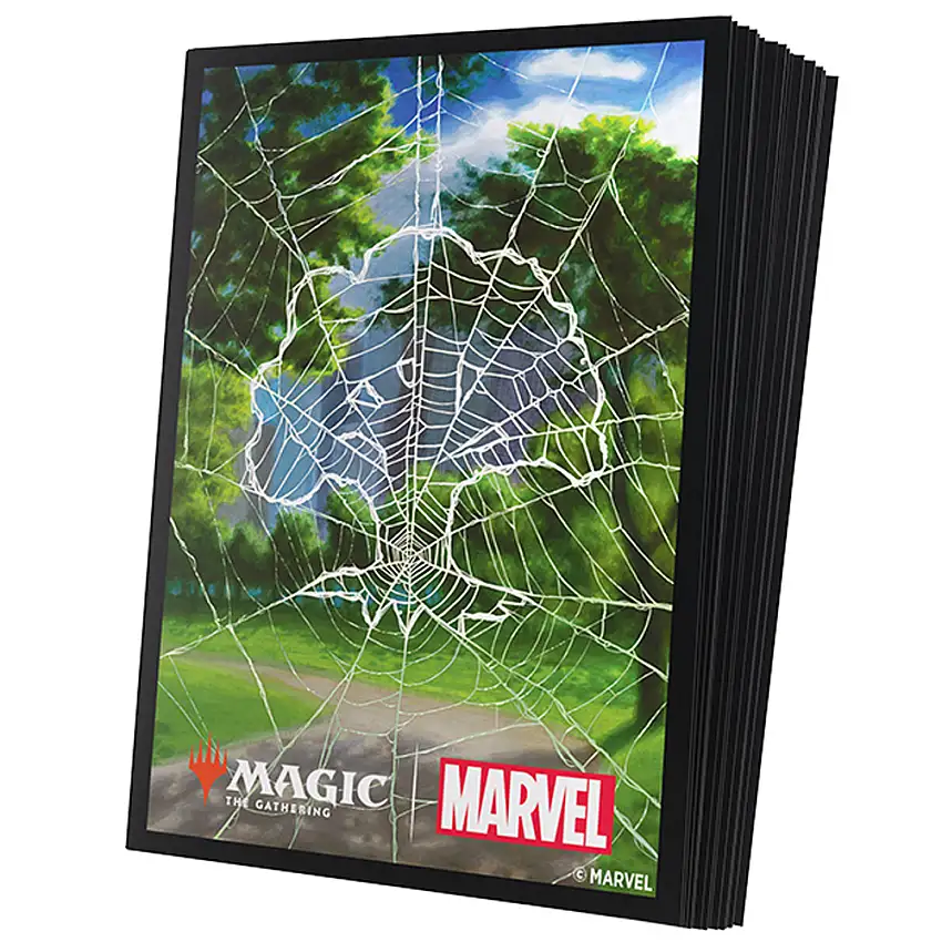 MTG Premium Art Sleeves: Marvel's Spider-Man - Forest (105) (New Arrival)