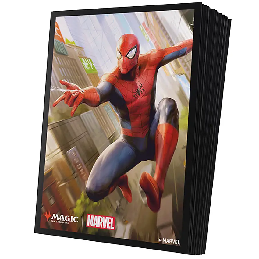 MTG Premium Art Sleeves: Marvel's Spider-Man - Spider-Man (105) (New Arrival)