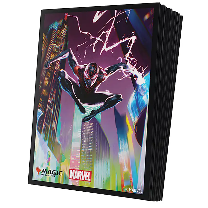 MTG Premium Art Sleeves: Marvel's Spider-Man - Miles Morales (105) (New Arrival)