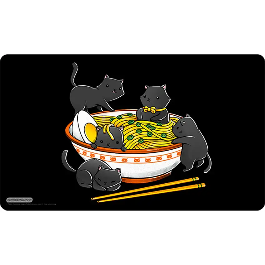 GamerMats Playmat: Ramen Cats (Preorder)
