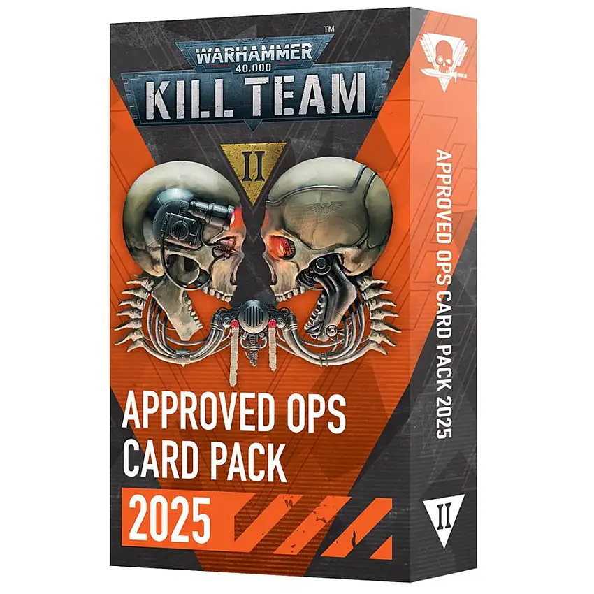 Warhammer 40K: Kill Team - Approved Ops Card Pack 2025 (New Arrival)