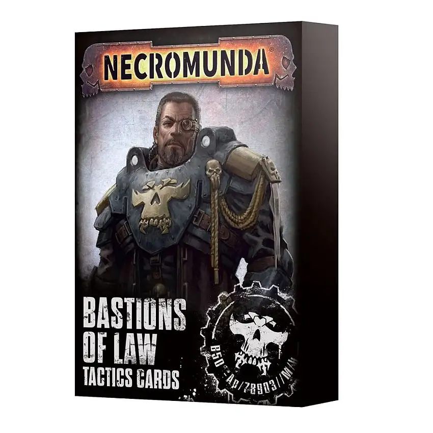 Necromunda: Tactics Cards - Bastions of Law (New Arrival)