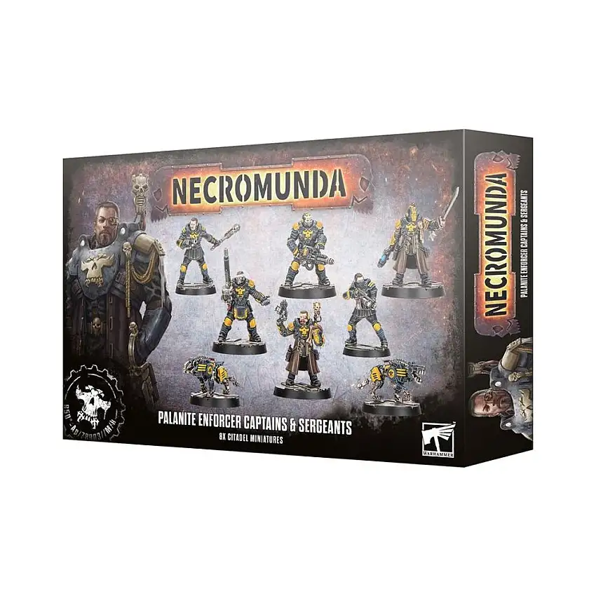 Necromunda: Palanite Enforcer Captains & Sergeants (New Arrival)