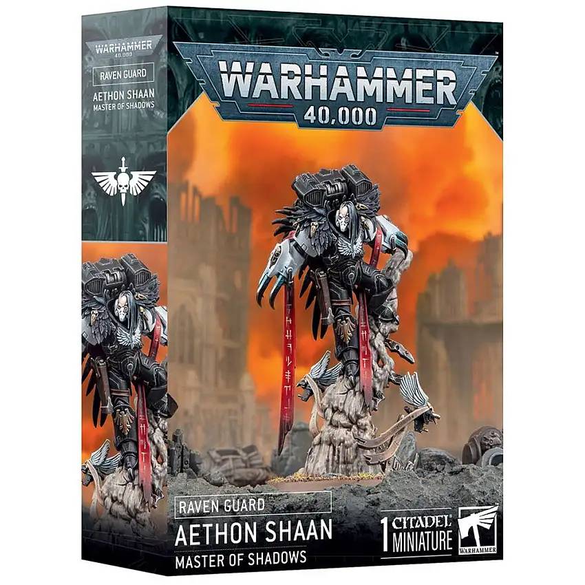 Warhammer 40K: Raven Guard - Aethon Shaan, Master of Shadows (New Arrival)