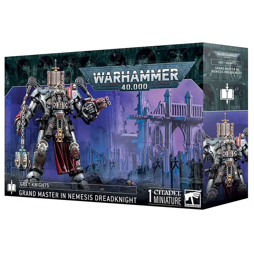 Warhammer 40K: Grey Knights - Grandmaster In Nemesis Dreadknight (New Arrival)