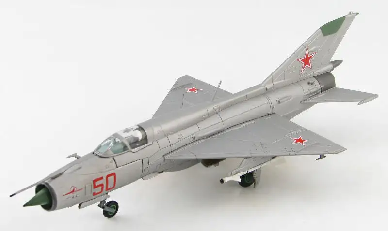Hobby Master HA0152 1/72 Scale MIG-21 PFM Fishbed - Red 50 Soviet Air