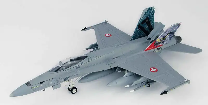 Hobby Master HA3599 1/72 Scale F/A-18C Hornet - Staffel 17 Swiss Air Force