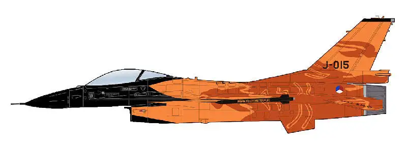 Hobby Master HA3885 1/72 Scale F-16AM Fighting Falcon - Royal Netherlands Air Force