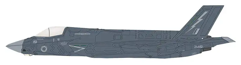 Hobby Master HA4610 1/72 Scale F-35B Lightning - UK Lightning Force 2019