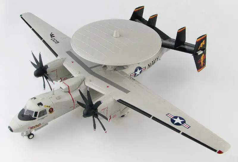 Hobby Master HA4813 1/72 Scale E-2C Hawkeye - VAW-125 Tiger Tails NAS Norfolks
