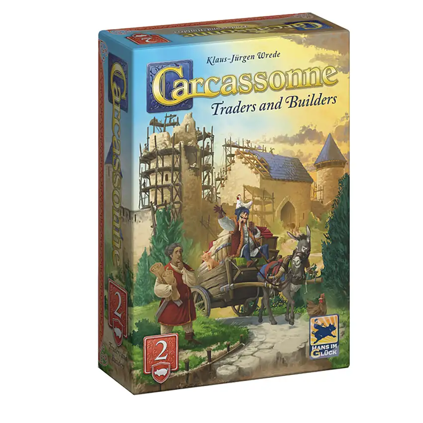 Carcassonne Exp2 (V3.1): Traders & Builders (New Arrival)