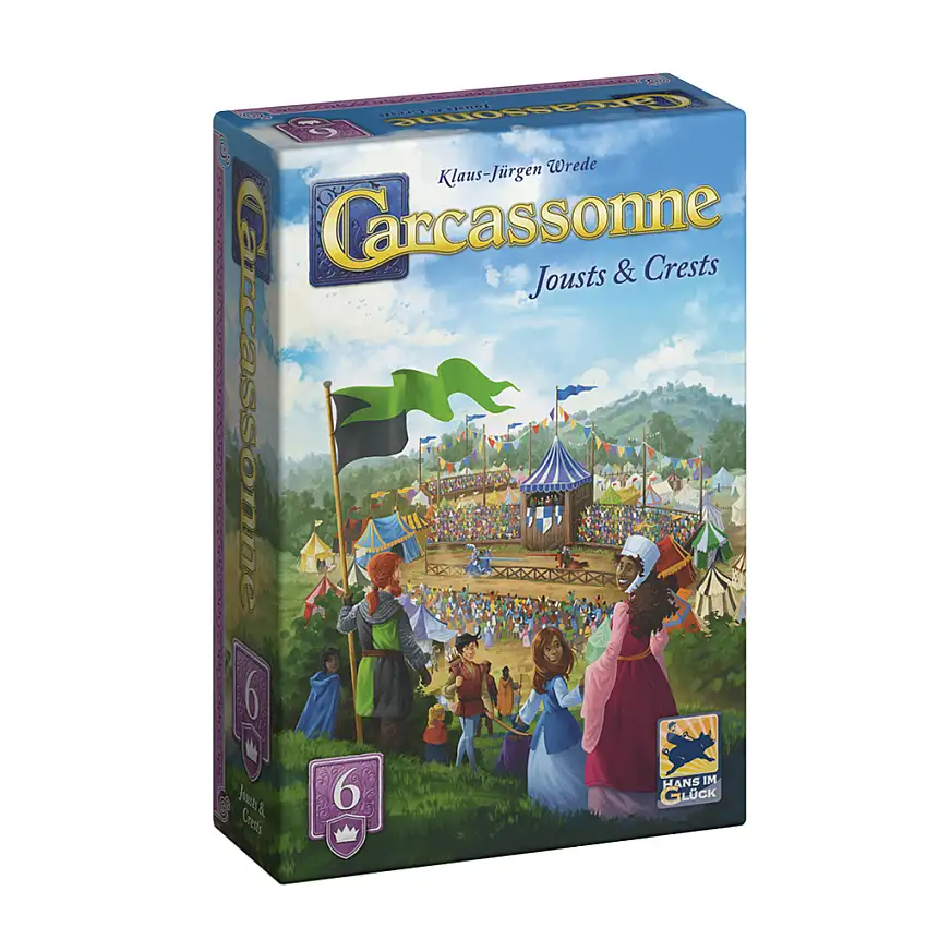 Carcassonne Exp6 (V3.1): Jousts & Crests (New Arrival)
