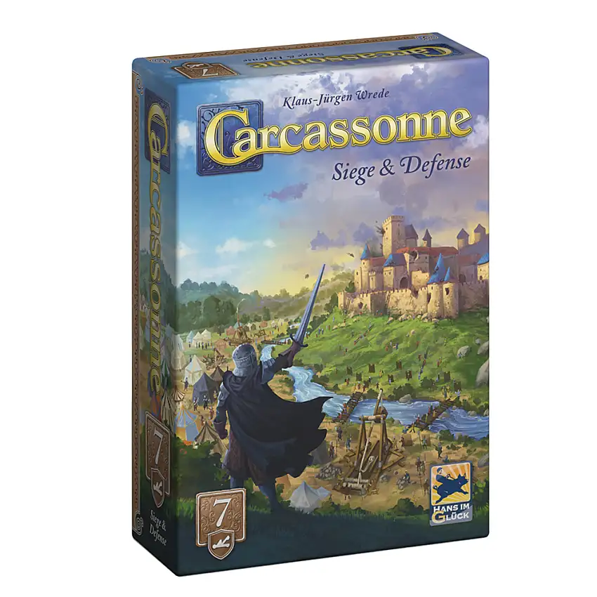 Carcassonne Exp7 (V3.1): Siege & Defense (New Arrival)