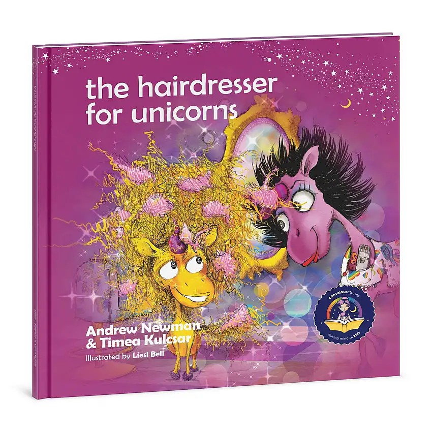 The Hairdresser For Unicorns. Reminding Kids That Their Beauty Comes From Within.