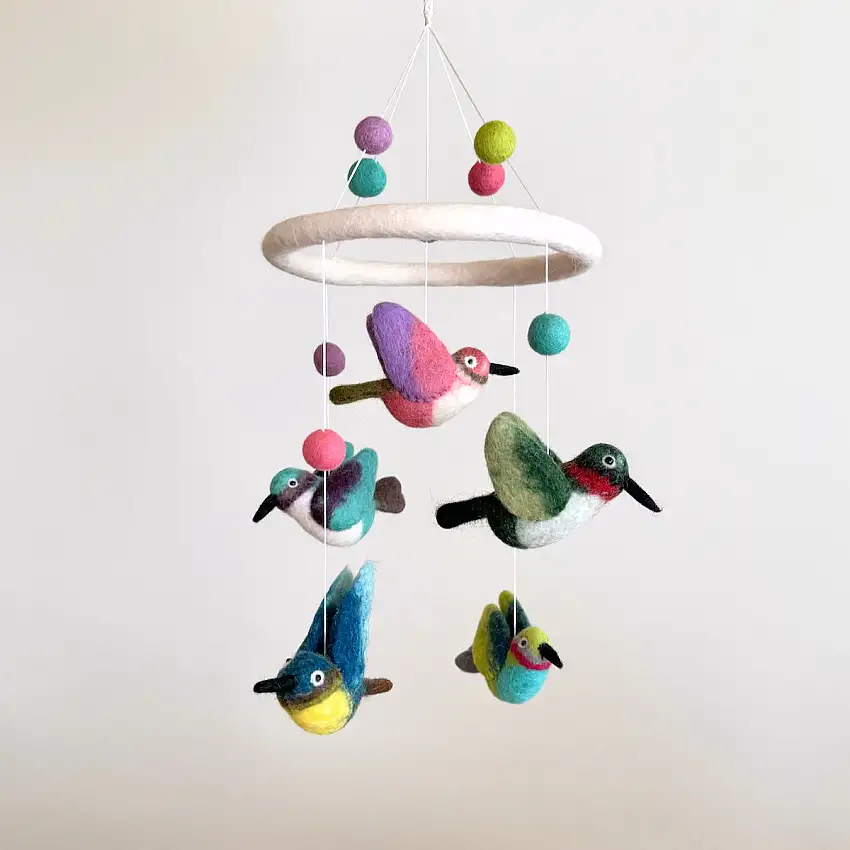Hummingbird Baby Mobile