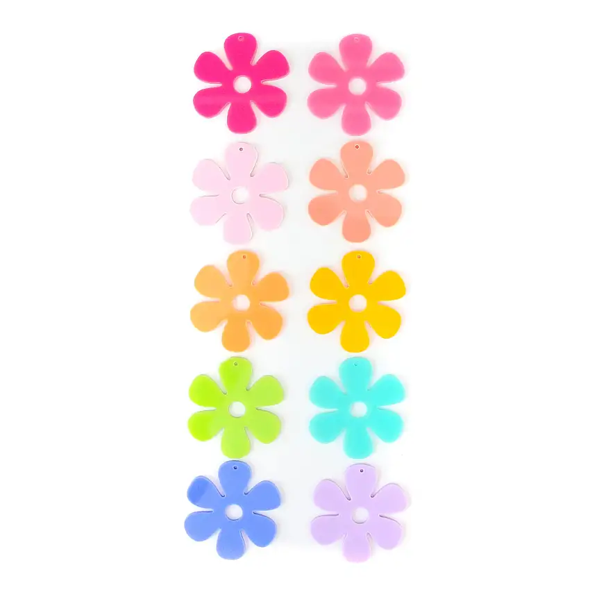 Acrylic Charms - Daisies