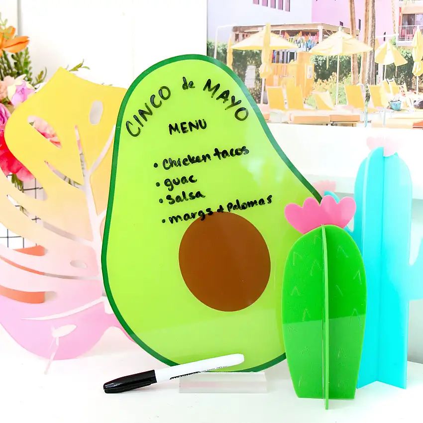 Avocado Dry Erase Board