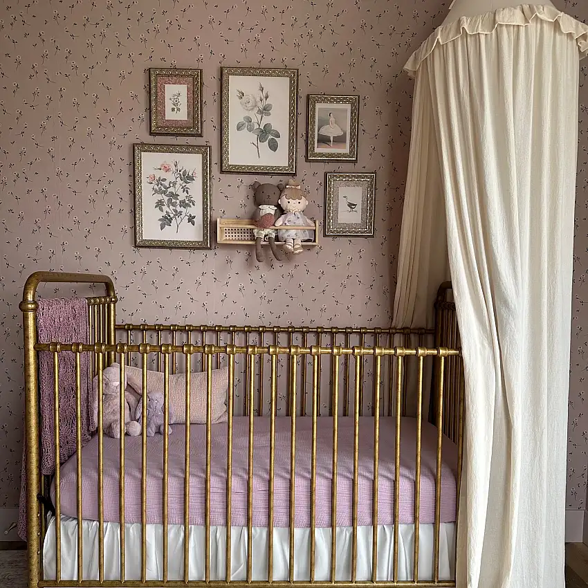 Brigitta Wallpaper By Emily Cooper Art