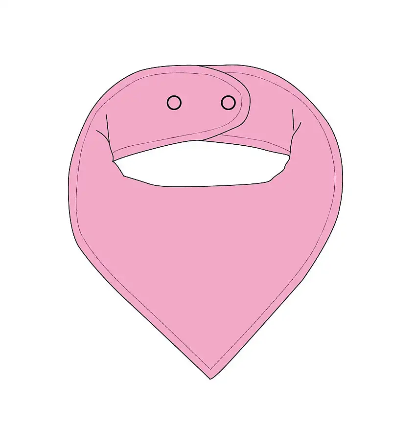 Bella (solid) - Bandana Bib