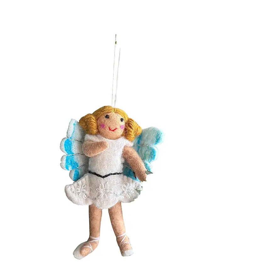 Felt Fairy Girl Ornament
